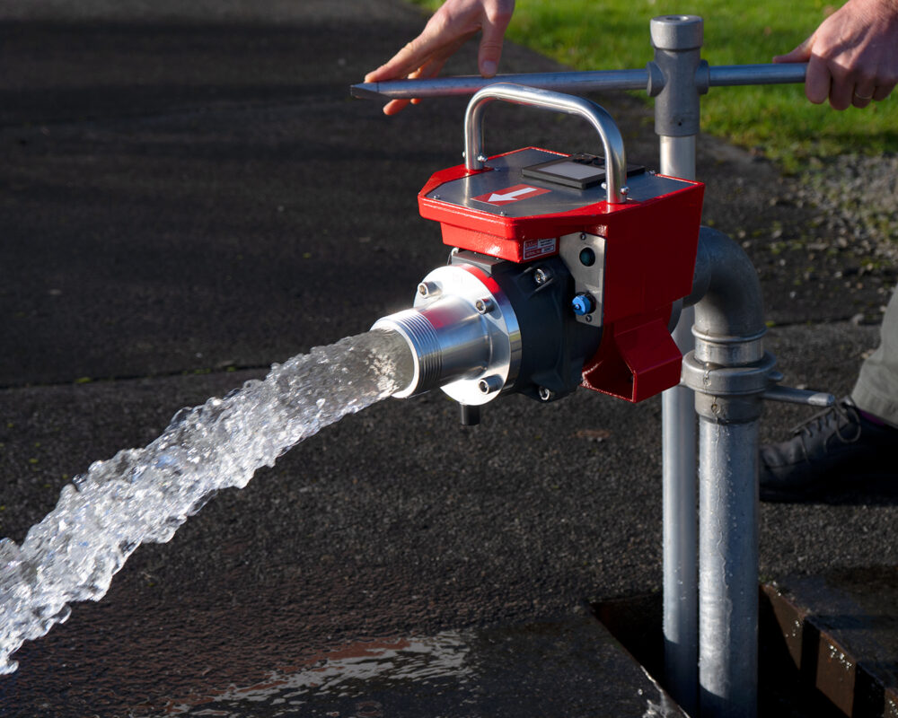 Meter on Hydrant